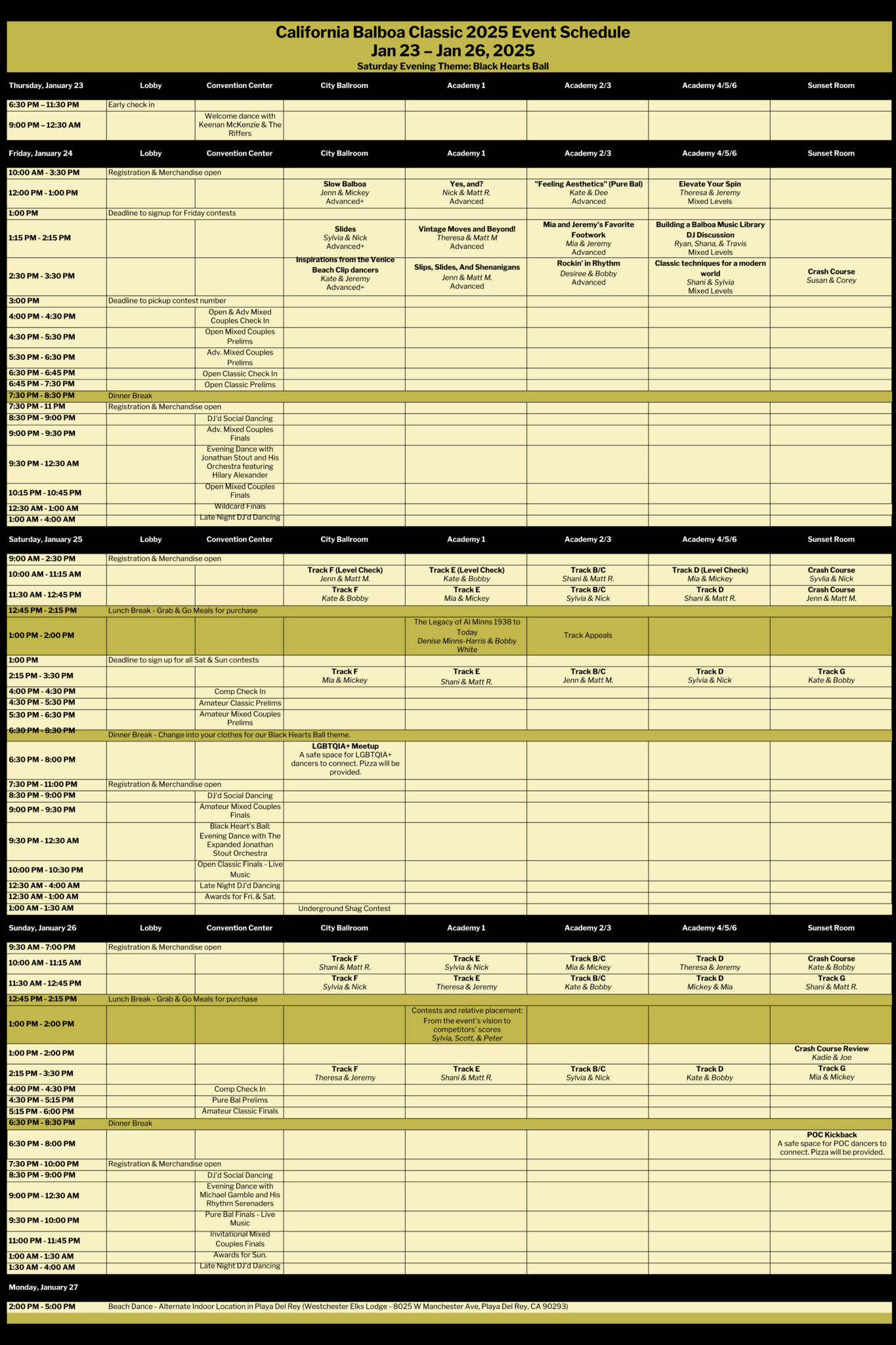 CalBal2025 Schedule California Balboa Classic calbal2025-schedule-california-balboa-classic